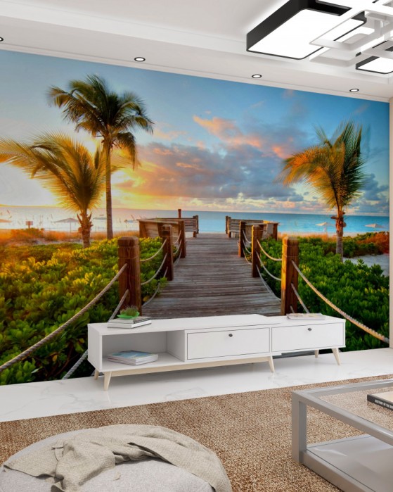 Fotomurales palmeras